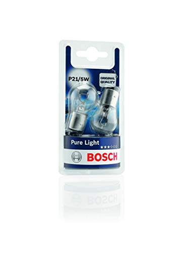 Lámparas Bosch para vehículos Pure Light P21/5W 12V 21/5W BAY15d (Lámpara x2)