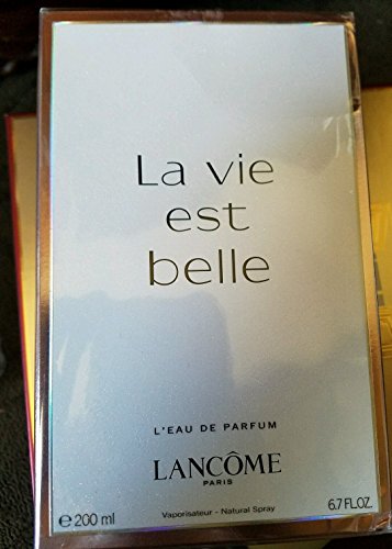 Lancome La Vie est Belle Eau 200ml - eau de parfum (Mujeres, Blackberry, Pera, Lirio, Jasminum sambac, Orange blossom absolute, Patchouli, Non-refillable bottle)
