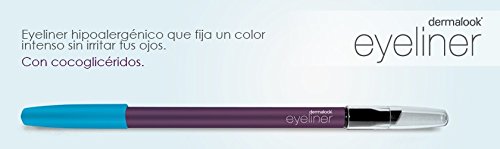 Lápiz de ojos hipoalergénico Dermalook Eyeliner (Negro)