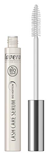 Lavera Lash Care Serum Tratamiento para pestañas con cafeína orgánica Dermatológica testado Vegan, Cosmética Natural, Bio, Maquillaje Organico 100% Certificado (9 gr), 9 ml