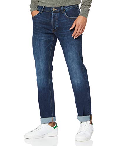 Lee Daren Button Fly Jeans, Azul (Intense Blue Gi), 36W / 32L para Hombre