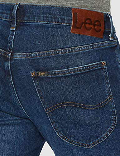 Lee Daren Button Fly Jeans, Azul (Intense Blue Gi), 36W / 32L para Hombre
