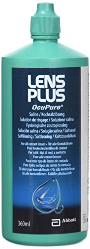 Lens Plus Purite Saline solución para lentes, 360 ml