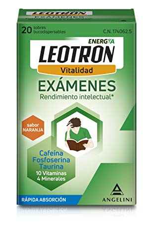 Leotron Exámenes - 20 Sobres bucodispensables