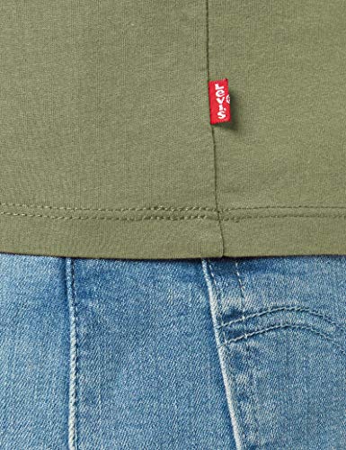 Levi's Housemark Graphic tee Camiseta, Verde (Hm Ssnl Emb Aloe 0250), XL para Hombre