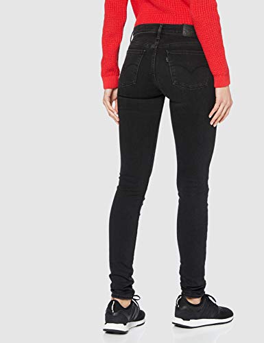 Levi's Innovation Super Skinny Vaqueros, Gris (Freak out Without Damages 0050), W24/L28 (Talla del Fabricante: 24 28) para Mujer
