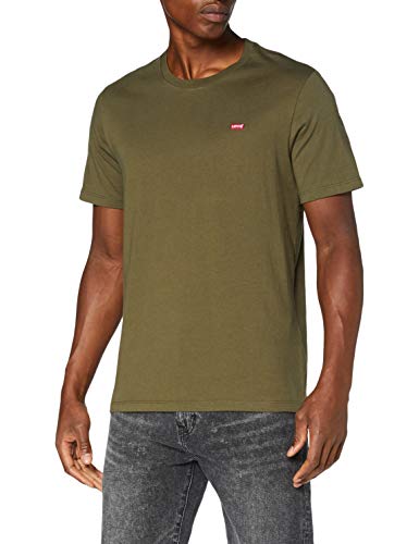 Levi's SS Original Hm tee Camiseta, Olive Night, XL para Hombre