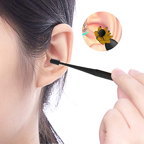 Limpiador de Oídos - 4PCS Removedor de Cera de Oído inteligente, para bebés, Trabajo para pequeños canales auditivos, diseño perfecto de una pieza, jóvenes y adolescentes adultos