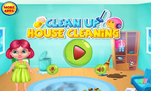Limpieza de la casa limpiar la casa : juegos de limpieza y actividades en este juego para los niños y niñas - GRATIS