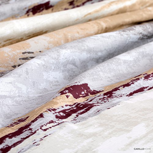 Linea Oro Soho Juego de Sábanas Completo, Algodón, Beige, Individual, 90 x 190 cm