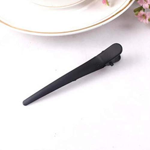 LinZX Clips Truco 4pc salón de Belleza, peluquería Herramientas Los Accesorios Profesionales para el Cabello niñas Femenina,Black