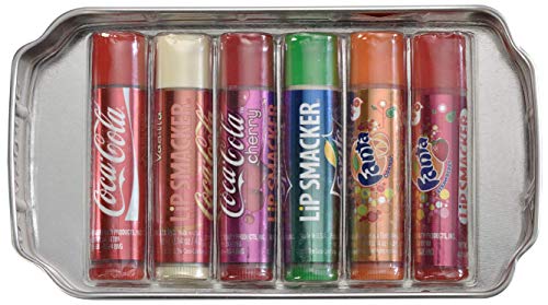 Lip Smacker Coca Cola Lip Gloss (paquete de 6), sabores variados