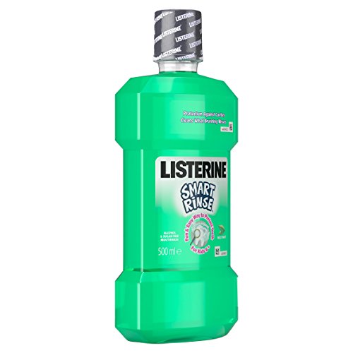 Listerine Smart Rinse Menta Niños 500 ml