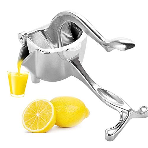 Little ZhuZhu Exprimidor Manual de Frutas Exprimidor de limón Exprimidor de Granada de Aluminio Desmontable, for Todo Tipo de Frutas jugosas, con Mango Largo/Comodidad