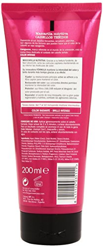 Llongueras - Color intense tonos del 7 al 10 - Mascarilla nutritiva con activador del color para cabellos teñidos - 200 ml