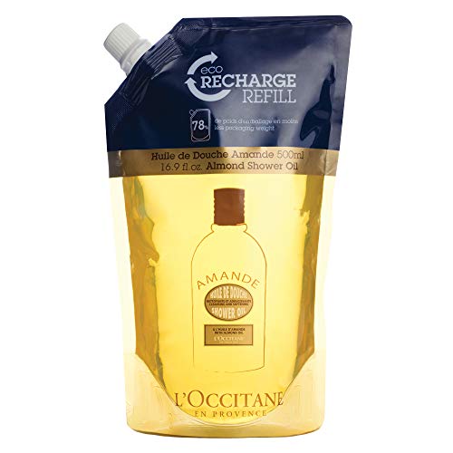 L'Occitane Eco - Recambio de aceite de ducha de almendra (1 unidad)