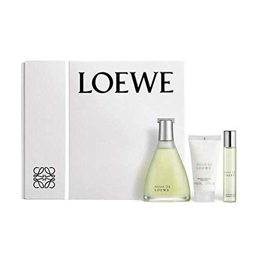 Loewe Agua Set de Eau de toillette (vaporizador natural 100 ml + natural spray 20 ml) y Bálsamo corporal (50 ml)