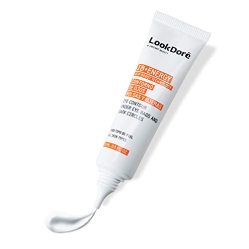 Lookdore IB+ Energy Crema Contorno de Ojos - Corrector Ojeras - Vitamina C Facial - Anti Fatiga