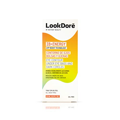 Lookdore IB+ Energy Crema Contorno de Ojos - Corrector Ojeras - Vitamina C Facial - Anti Fatiga