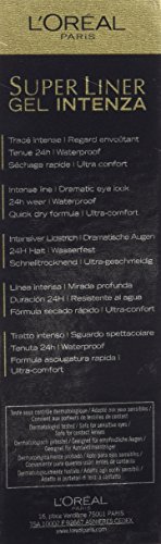 L'oreal - 2, 8 g super liner gel intenza delineador de ojos, oro negro número 02