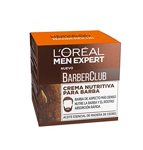 L'Oréal Crema Nutritiva Para Barba Absorción Rápida 240 g
