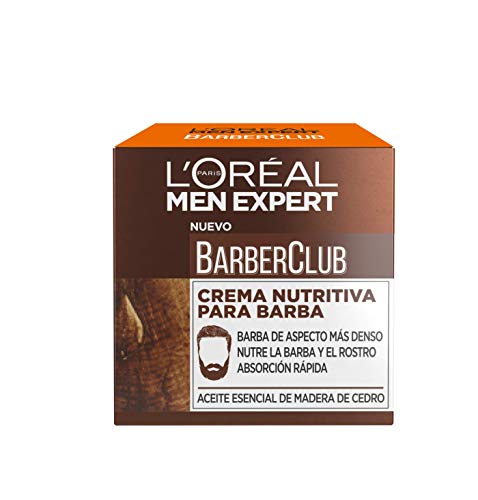 L'Oréal Crema Nutritiva Para Barba Absorción Rápida 240 g