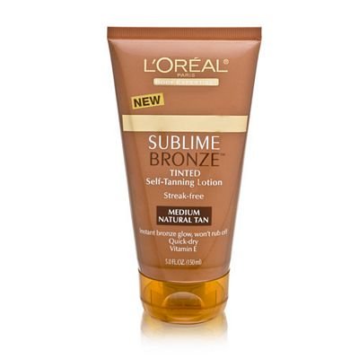 L'Oreal Dermo-Expertise Sublime Bronze Self-Tanning Gelee, Medium-Natural , 5 fl oz (150 ml) by L'Oreal Paris Skin Care