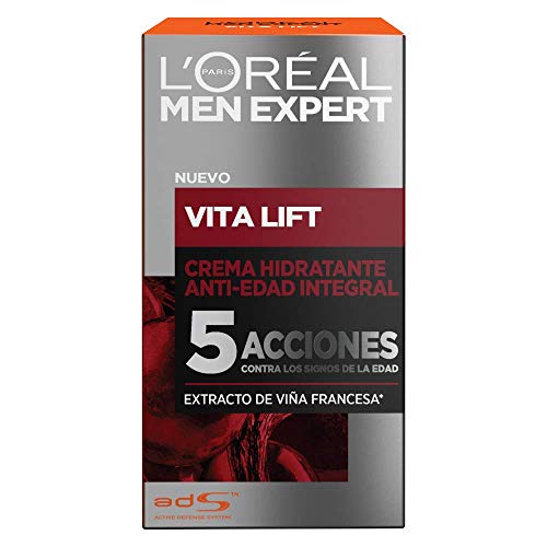 L'Oréal Men Expert Cofre Vitalift Crema antiedad para hombre y Gel de Ducha