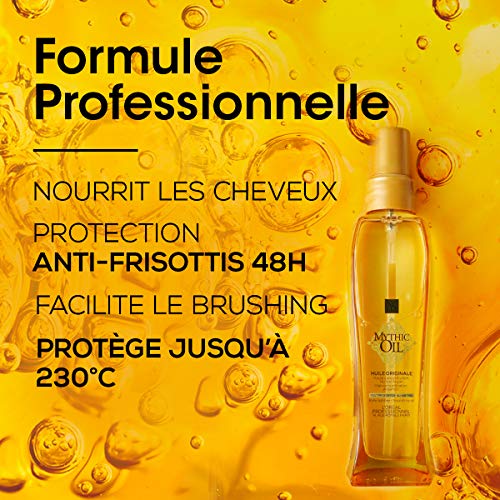 L'Oreal Mythic Oil Huil Original - Aceite para el cabello (30 ml)