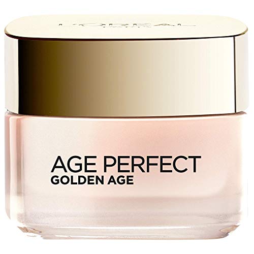 L'Oréal Paris - Age Perfect - Golden Age - Soin Jour Rose Re-Fortifiant - Anti-Relâchement & Eclat - Peaux Matures et Ternes - 50 mL