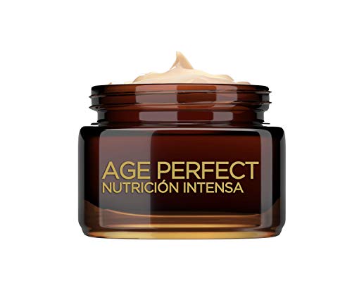 L'Oreal Paris Age Perfect Nutrición Intensa - Crema Rica Reparadora de Día para Pieles Maduras y Desnutridas - 50 ml