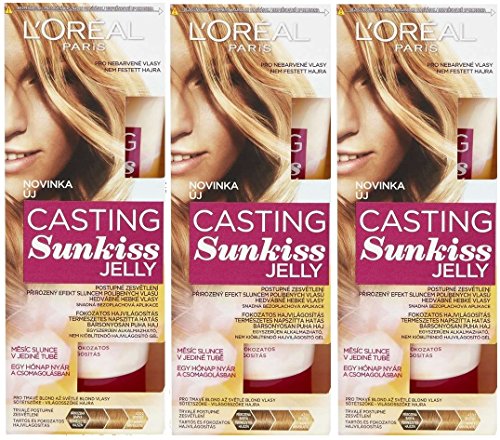 Loreal París Casting Sunkiss Jelly 02 Lightening (Rubio Oscuro – Luz Rubio)