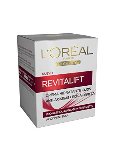 L'Oreal Paris Dermo Expertise - Revitalift contorno de ojos antiarrugas con Pro-Retinol, 15 ml