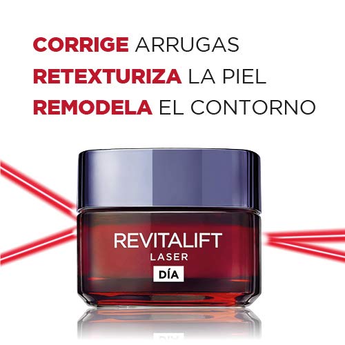 L'Oreal Paris Dermo Expertise - Revitalift Láser Crema día intensiva anti-edad, 50 ml