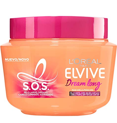 L'Oréal Paris Elvive S.O.S. Dream Long Mascarilla - 1 unidad, 300 ml