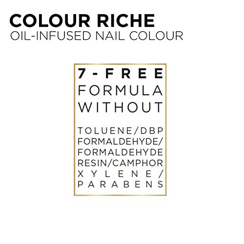 L'Oréal Paris Esmalte de Uñas Color Riche a L'Huile Blanc Transparente 110