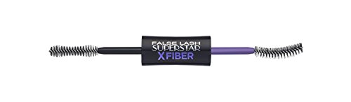 L'Oréal Paris False Lash Superstar Xfiber Máscara de Pestañas - Step 1 7.1 ml, Step 2 6.9 ml