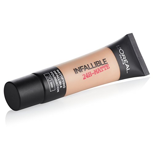 L'Oréal Paris - Indefectible matt maquillaje 20 Sable/Sand - Producto