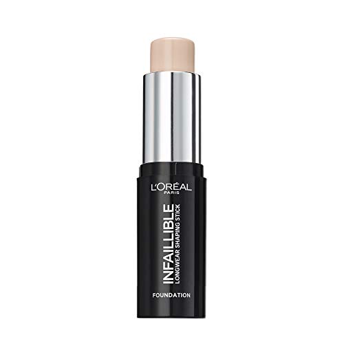 L'Oréal Paris, Infallible Stick de Maquillaje 24h, Tono 140 Natural Rose