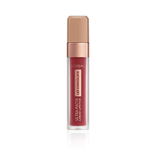 L'Óreal Paris Les Chocolats Labial Líquido Mate - Tono Rojo Nude 864 Tasty Ruby