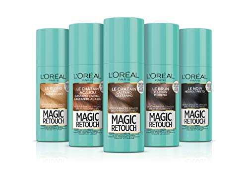 L'Oréal Paris Magic Retouch Spray Retoca Raices y Canas para Pelo Castaño Caoba - 75 ml