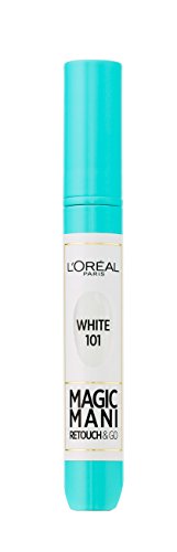 L'Oréal Paris Make-up designer Retocador de Uñas Instantáneo Magic Mani Blanco 101-1 Retocador de Uñas