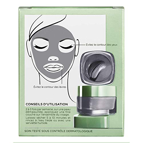 L’Oréal Paris – Masque Détoxifiant Pour Le Visage – Argile Pure – 50 ml