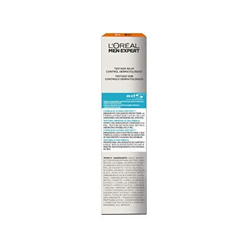 L'Oréal Paris Men Expert Todo en 1 After-Shave + Hidratante Hydra Sensitive para Hombres con Piel Sensible - 75ml