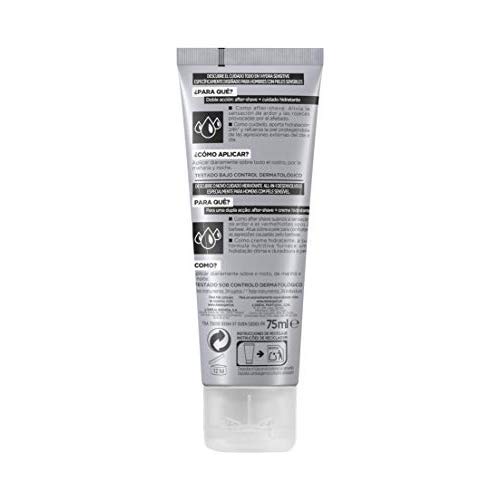 L'Oréal Paris Men Expert Todo en 1 After-Shave + Hidratante Hydra Sensitive para Hombres con Piel Sensible - 75ml