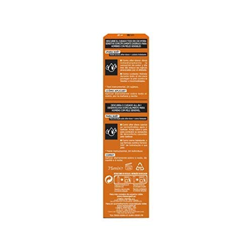 L'Oréal Paris Men Expert Todo en 1 After-Shave + Hidratante Hydra Sensitive para Hombres con Piel Sensible - 75ml L'Oréal Paris Men Expert Todo en 1 After-Shave + Hidratante Hydra Sensitive para Hombres con Piel Sensible - 75ml