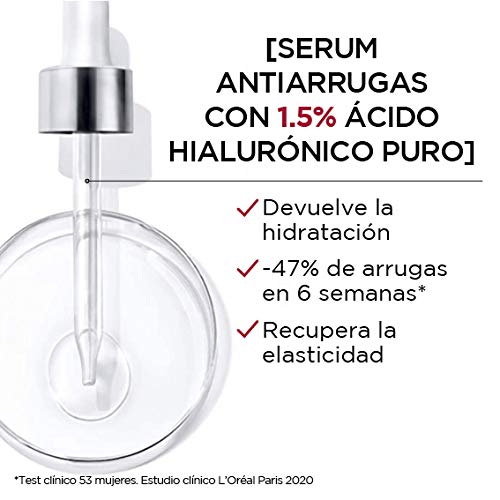 L'Oréal Paris Revitalift Filler - Serum con Ácido Hialurónico Puro de alta concentración - 30 ml