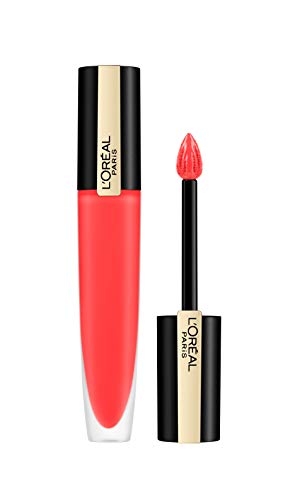 L'Oréal Paris Rouge Signature 132 I Radiate Pintalabios Mate Permanente Coral