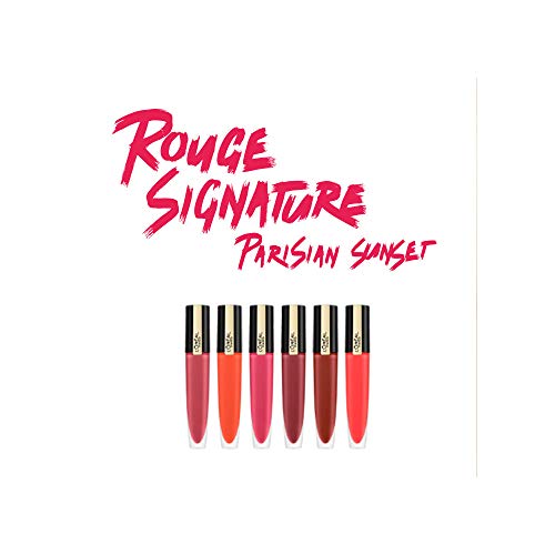 L'Oréal Paris Rouge Signature 132 I Radiate Pintalabios Mate Permanente Coral