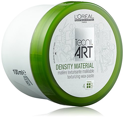 L’Oréal Paris Tecni Art 4 Density Material Wax-Paste gel para el cabello 100 ml - Geles para el cabello (Unisex, 100 ml, Fijación, Mate, Cazuela, 1 pieza(s))